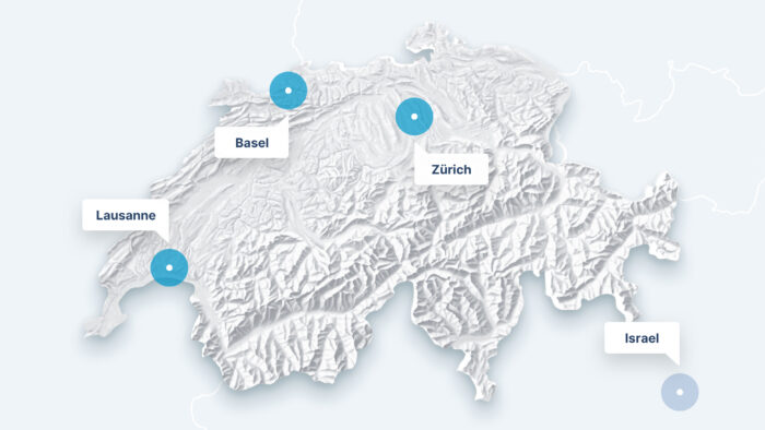 AntiResist Karte der Schweiz